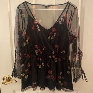 Express 3/4 Sleeve Blouse